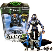 Year 2006 Sigma 6 G.I. Joe 8&quot; Figure - Paratrooper Duke With Working Parachute - £67.93 GBP