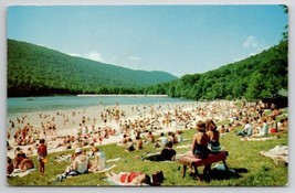 Cowens Gap State Park Swimming Beach McConnelsburg Pennsylvania Postcard... - $7.95