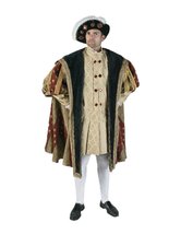 Men&#39;s 16th Century King Henry Theater Costume, Large - £430.00 GBP+