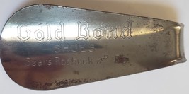Vintage Gold Bond Shoes at Sears Roebuck and Co. Metal Shoe Horn 1960s - £3.14 GBP
