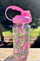 Lilly Pulitzer Water Bottle Mandevilla Baby Always Worth It 50oz Pink Travel NWT - £29.05 GBP