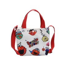 Cute Kids Sesame Street  Bag Elmo Storage Bag  Figure Toys For Girl Birthday Gif - £93.39 GBP
