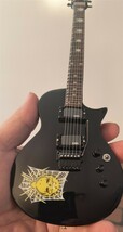 KIRK HAMMETT - Skull &amp; Spider Web 1:4 Scale Replica Guitar ~Axe Heaven - $32.66
