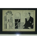 Original Vtg American Wallace Smith 1920&#39;s Drawing Ink &amp; Pen, Joe Blow P... - £377.92 GBP