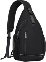 Mosiso Sling Backpack,Multipurpose Travel Hiking Daypack Rope Crossbody ... - £31.97 GBP