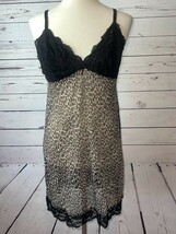 Rampage Cheetah Print Mesh Slip Dress 2XL Y2K 90s 80s NWOT Vintage Plus ... - $45.05