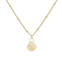 The Salty Gem Arianna Shell Pendant Necklace Size One Size - $446.48 MXN