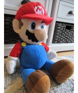 vintage 23&quot; SUPER Mario Brothers Plush Stuffed Toy Nintendo RARE COLLECT... - $57.99