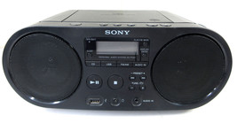 Portable Sony CD Player Boombox Digital Tuner AM/FM Radio Mega Bass ZS-P... - £42.80 GBP