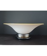Extremely Rare Large Steuben Aureen Glass Bowl with Separate Base - $35,006.56 MXN