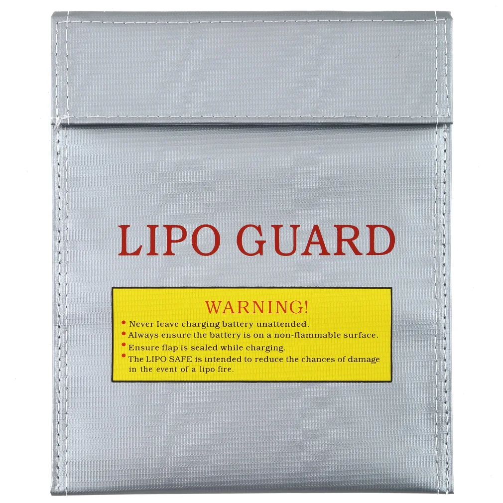 1Pcs Fireproof RC LiPo Li-Po Battery Fireproof Safety Guard Safe Bag Charging - £11.56 GBP+