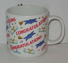 Graduation &quot;congratulations&quot; Coffee Mug Cup Ceramic - £7.72 GBP