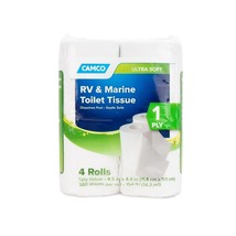 Camco Camper/RV Toilet Paper | Sewer-Safe, Septic-Safe &amp; Biodegradable |... - $16.99