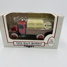 ERTL Anheuser-Busch 1926 Mack Bulldog Truck Bank W/Crates #9047 St Louis MO - £31.19 GBP