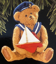 1997 Hallmark Keepsake Ornament - Sailor Bear - Teddy Bear w Sailboat NEW - £6.14 GBP