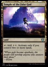 Temple of the False God Commander: Innistrad: Midnight Hunt Regular - $1.83