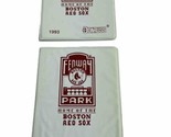 Boston Red Sox Fenway Park 1993 Donruss (2) 6&quot; x 8&quot; Binders  containing ... - £13.51 GBP