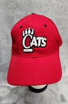 Cincinnati Bearcats Red Cincy Ncaa Vtg Zephyr Cap Hat Fitted Size 7 1/8 - £9.59 GBP