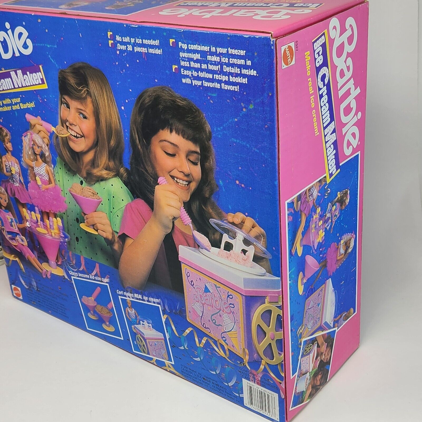 Vintage 1990 Mattel Barbie Ice Cream Maker and 10 similar items