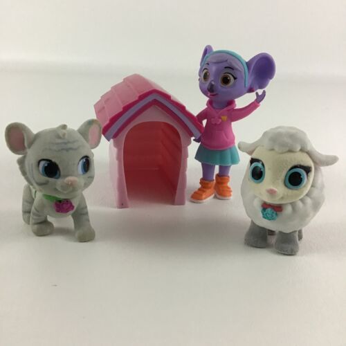 Disney Junior TOTS Collectible Figures KC Koala Flocked Cat Sheep Dog House Toy - $19.75