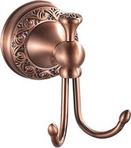 Red Copper Bath Towel Hooks, Wall Mounted Bathroom Hardware Accessories,... - $25.99