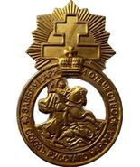 Symbole doré de la Russie : médaille de l&#39;insigne de la Ligue populaire ... - $36.01 CAD