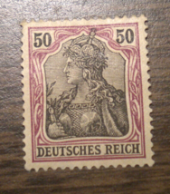 Germany Deutsches Reich; issued in 1902:  Scott&#39;s # 73   OG H - £1.63 GBP