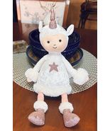 Mint Condition 12&quot; Jellycat Perky Unicorn Moon Soft Doll Plush Girl - $386.13 MXN