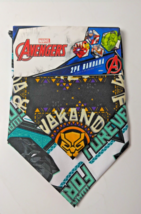 Marvel Avengers 2 Pack Bandana 17.5” Wakanda Forever - FAST FREE SHIP! - $11.73