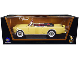 1953 Packard Caribbean Yellow 1/18 Diecast Model Car by Road Signature - $66.39