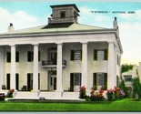 D&#39;evereux Mansion Natchez Mississippi MS UNP Unused Linen Postcard J8 - $3.02