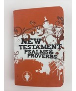 Orange Gideons Pocket New Testament Psalms Proverbs NKJV New King James ... - $9.42 CAD