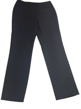 Worthington Black Curvy Fit Straight Leg Pants Women’s Size 4 New With Tags - £6.40 GBP