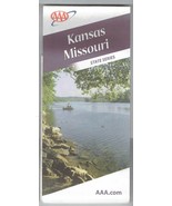 2009 AAA Map Kansas Missouri - £7.47 GBP