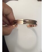 Rose Gold Open Back Bangle Bracelet - $14.99