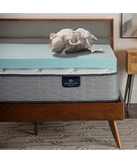 Serta ThermaGel Memory Foam Mattress Topper, Queen - $215.99