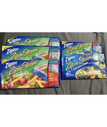 NEW 5 Packs Ziploc Zip &#39;N Steam 2 Med +  3 Lg Cooking Bag Microwave Disc... - €85,75 EUR