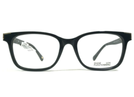 Diane von Furstenberg Eyeglasses Frames DVF5105 010 Black Brown Square 52-17-135 - £29.12 GBP
