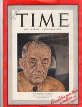 Time Magazine 1942 August 17,  Vice Admiral Ghormley,  Up from down under - £16.76 GBP