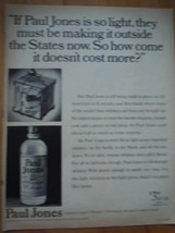 Paul Jones Blended Whiskey 1967 Print Magazine Advertisement 1967 - £3.92 GBP