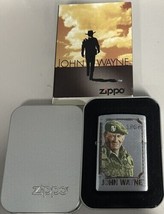 Rare Retired John Wayne 1968 Green Berets Zippo Lighter - $66.45