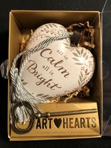 Art Hearts by DEMDACO - All Is Calm All is Bright. Perfect Gift for Collectors. - £11.09 GBP