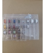Dritz Scovill no 507 Vue-Thru Bobbin Box with 20 Bobbins - $20.51 CAD