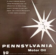 1958 Pennsylvania Motor Oil Company Advertisement Gas & Oil Molecules DW... - $557.79 MXN 1958 Pennsylvania Motor Oil Company Advertisement Gas & Oil Molecules DW... - $557.79 MXN
