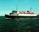 Steamship MVS Abegweit Ice Breaker Boat Ship UNP Chrome Postcard A3 - $4.47