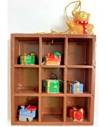 Vintage Santa&#39;s Secrets Limited Edition Christmas  Bear Toy Shelf Ornament - $14.84
