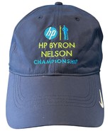 nike golf HP Bryon Nelson Championship hat att navy blue hook &amp; loop adj... - $14.84 CAD