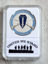 Challenge Coin ARMY Home Of The air Infantry Fort Benning GA With Beauti... - $19.02