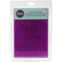 Sizzix Big Shot Cutting Pads 1 Pair-Purple W/Silver Glitter 238294 - £21.83 GBP