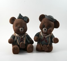 Sarah&#39;s Attic Figurine Sailors Boy &amp; Girl Bear Limited Edition Numbered Vtg 1989 - £7.96 GBP